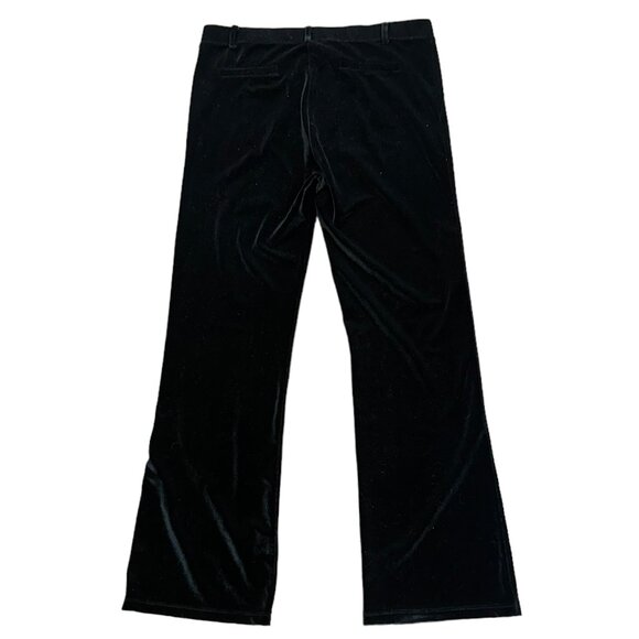 Betabrand Classic Dress Yoga Pant Black Velvet W0104-BAV‎ Size XL Dressy Holiday - Picture 4 of 7